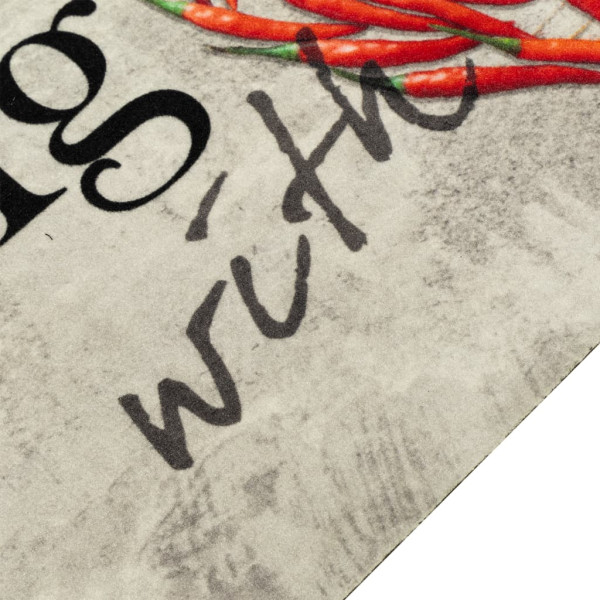 Alfombra de cocina lavable terciopelo Peper Cooking 45x150 cm M 3