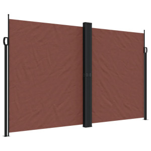 Toldo lateral retrátil 200x1200 cm castanho H