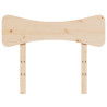 Cabecero de madera maciza de pino 75 cm 4