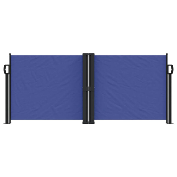 Toldo lateral retráctil azul 100x1000 cm M 3