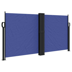 Toldo lateral retrátil 120x1000 cm azul H