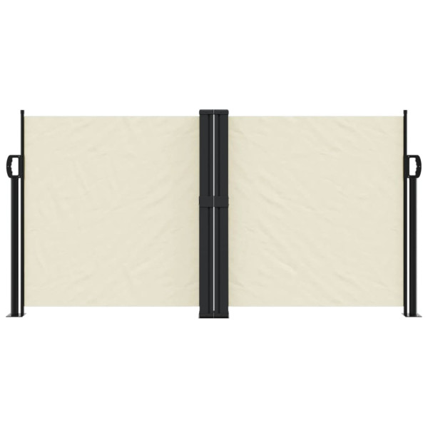 Toldo lateral retrátil 120x1000 cm creme M 3