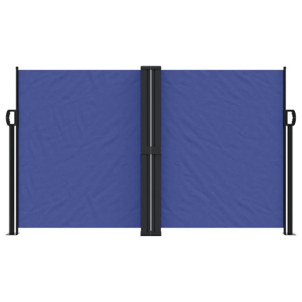 Toldo lateral retráctil azul 140x1000 cm M 3