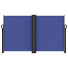 Toldo lateral retrátil 140x1000 cm azul 3