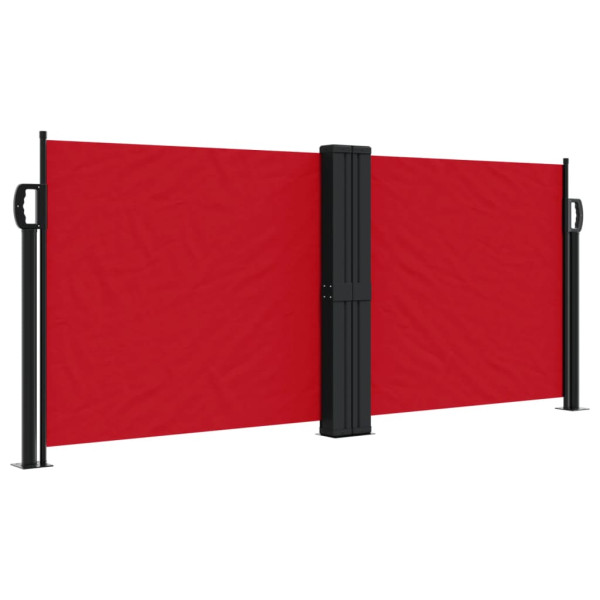 Toldo lateral retrátil 100x1000 cm vermelho M 2