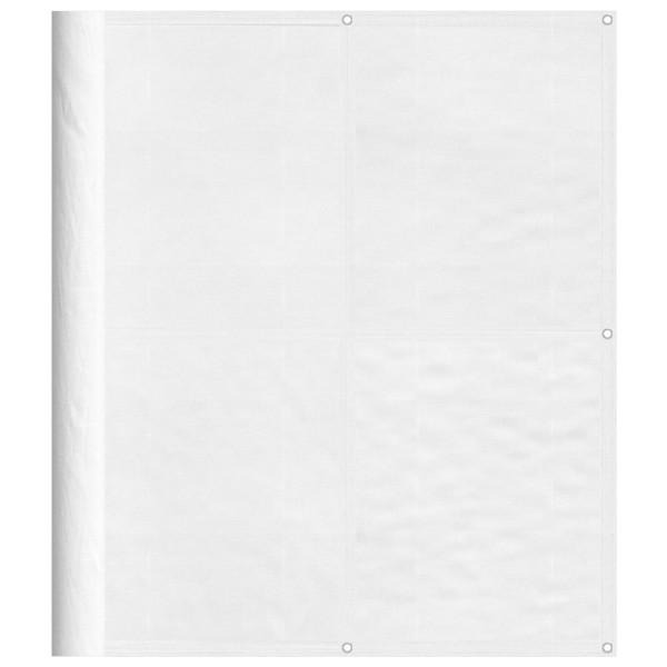Tela de varanda 120x700 cm 100% poliéster oxford branco M 2