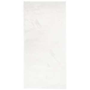 Tapete de pelo curto OVIEDO 100x200 cm creme H