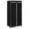 Roupeiro 75x50x160 cm preto 4