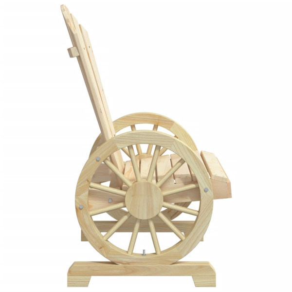 Cadeira Adirondack para jardim madeira de abeto maciça M 5