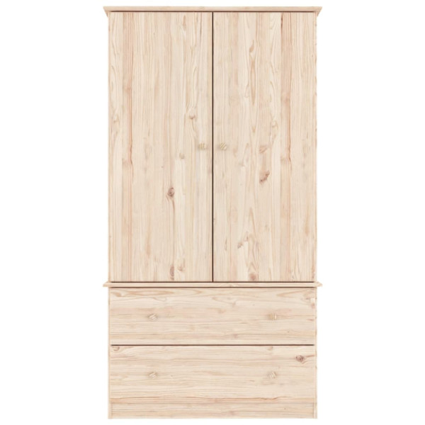 Armario ALTA madera maciza pino 90x55x170 cm D
