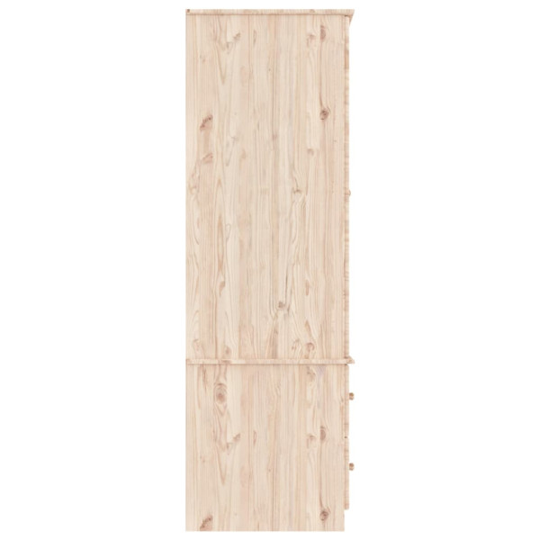Armario ALTA madera maciza pino 90x55x170 cm M 5