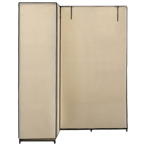 Roupeiro de canto 130x87x169 cm creme M 3