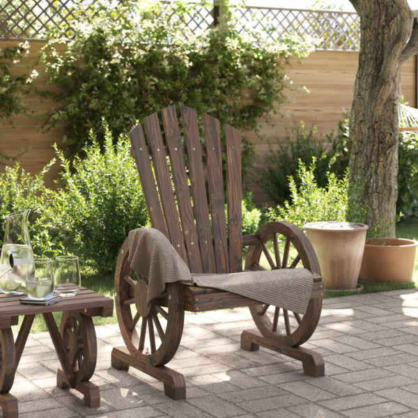Cadeira Adirondack para jardim madeira de abeto maciça M 3