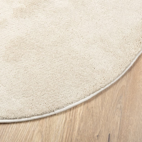 Alfombra de pelo corto OVIEDO beige Ø 200 cm M 4