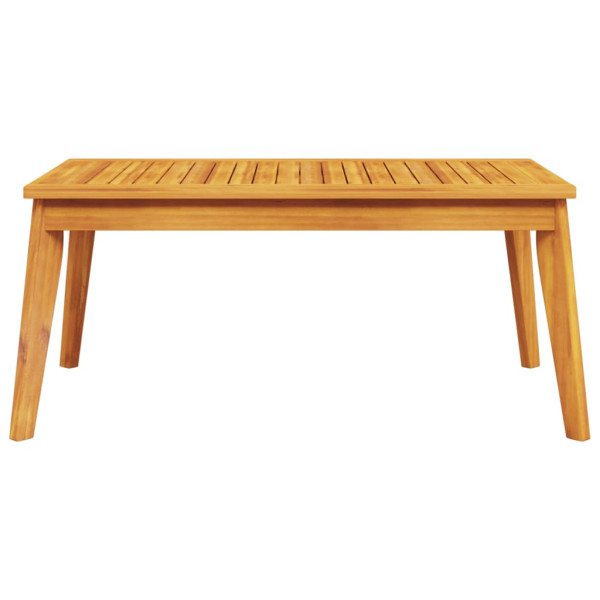 Mesa de jantar p/ jardim 100x55x45 cm madeira de acácia maciça M 4