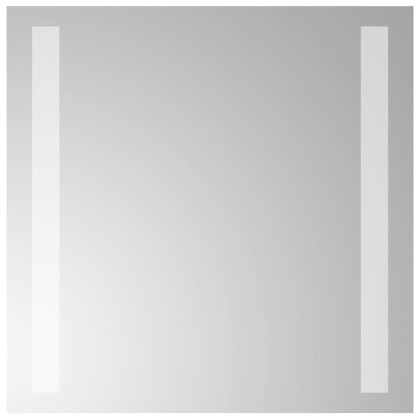 Espelho do banheiro com LED de 30x30 cm M 2