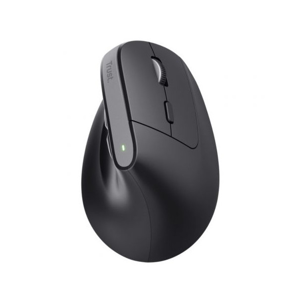 Ratón ergonómico inalámbrico por bluetooth trust bayo+/ batería recargable/ hasta 2400 dpi M 2