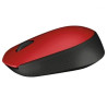 Ratón inalámbrico Logitech M171 rojo 1