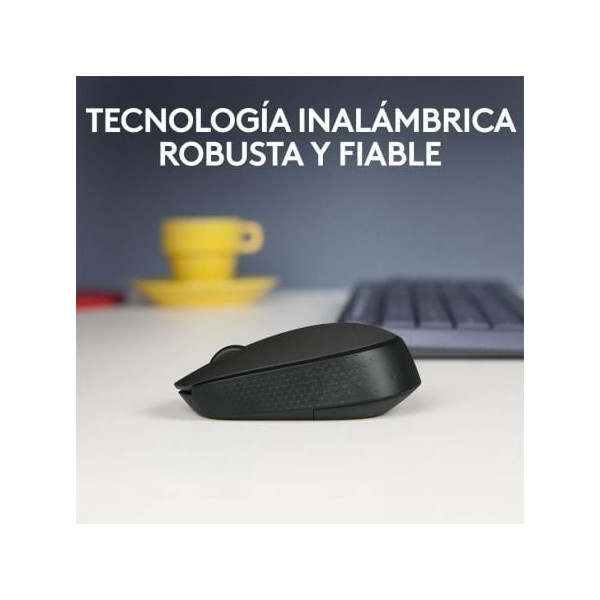 Ratón inalámbrico logitech m171 negro M 4