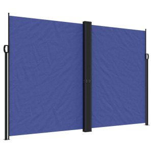 Toldo lateral retrátil 220x1000 cm azul H