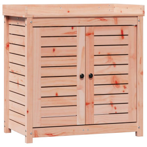 Mesa de plantación con estantes madera Douglas 82.5x50x86.5 cm H