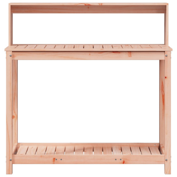 Mesa de plantación con estantes madera Douglas 108x50x109.5 cm M 5