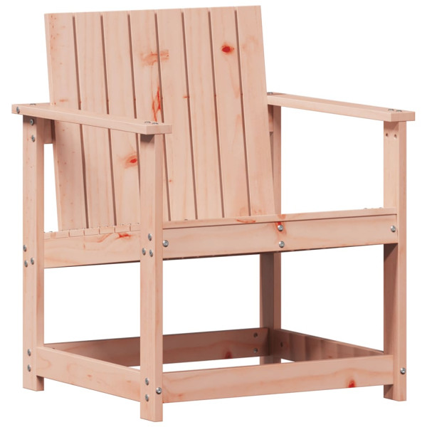 Silla de jardín madera maciza Douglas 62x55x77 cm M 2