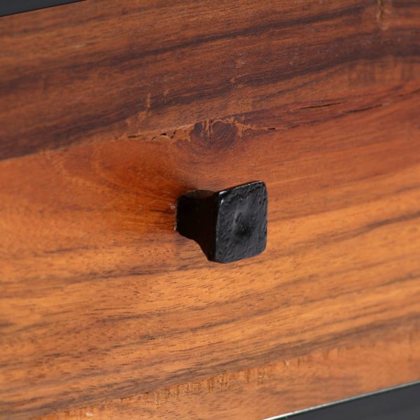 Mueble para TV de madera maciza reciclada 120x30x40 cm M 2