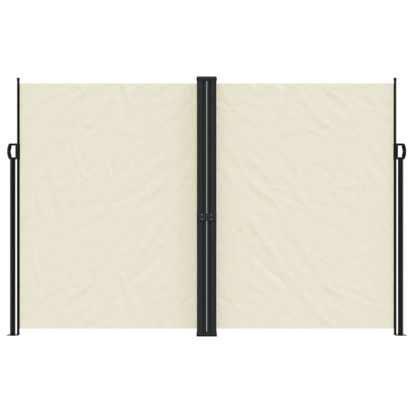 Toldo lateral retrátil 220x1000 cm creme M 3