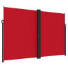 Toldo lateral retráctil rojo 220x1000 cm 2