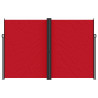 Toldo lateral retrátil 220x1000 cm vermelho 3
