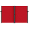 Toldo lateral retráctil rojo 160x1200 cm 3