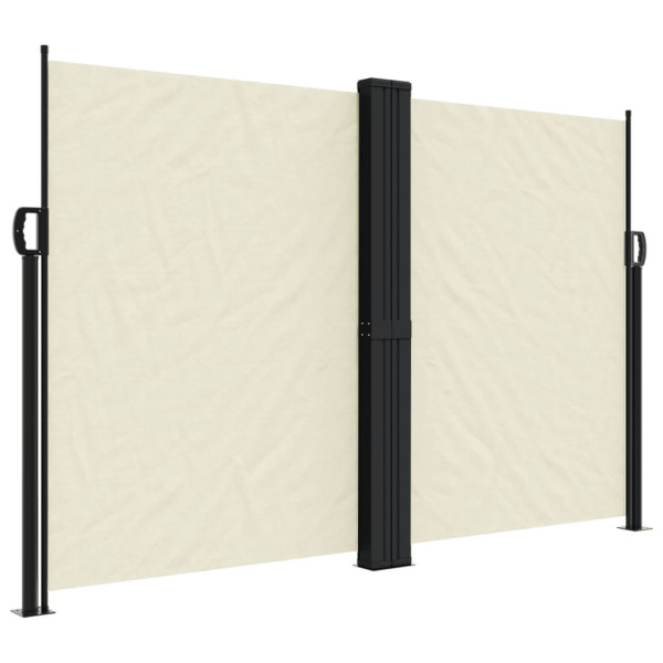Toldo lateral retrátil 160x1200 cm creme M 2