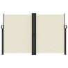 Toldo lateral retrátil 160x1200 cm creme 3