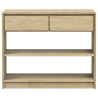 Mesa consola SAUDA 89.5x36.5x73 cm pinho maciço cor carvalho 4