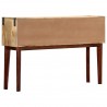 Mesa consola 115x30x76 cm madeira de mangueira áspera maciça 4