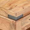 Mesa de centro 110x52x45 cm madeira de acácia maciça 2