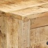 Aparador de madera de mango maciza 60x30x76 cm 4