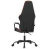 Silla gaming con masaje cuero sintético rojo y negro 5