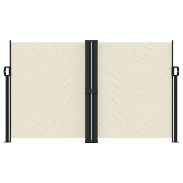 Toldo lateral retrátil 140x1200 cm creme M 3