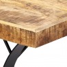 Mesa de jantar madeira de mangueira maciça 180x90x76 cm 5