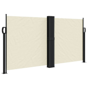 Toldo lateral retrátil 120x1200 cm creme H
