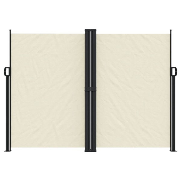 Toldo lateral retráctil crema 180x1200 cm M 3