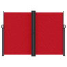 Toldo lateral retrátil 180x1200 cm vermelho 3