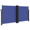 Toldo lateral retráctil azul 120x1200 cm 2