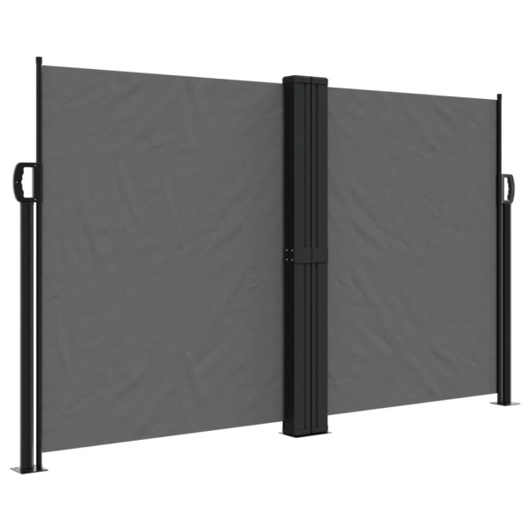 Toldo lateral retráctil gris antracita 140x1200 cm M 2