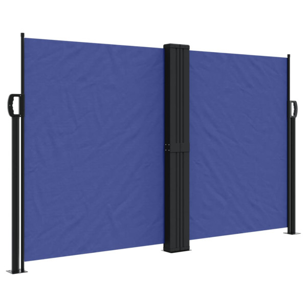 Toldo lateral retrátil 140x1200 cm azul M 2