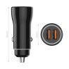 Cargador de coche doble tech one tech tec2802/ 2xusb/ 2.4a 3