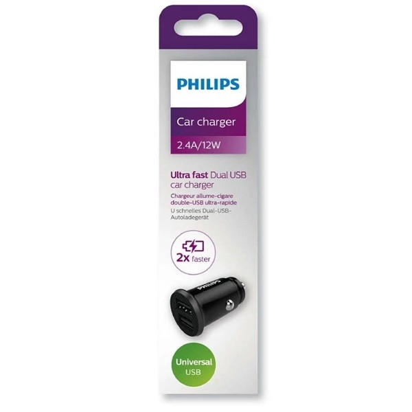 Cargador de Coche Philips DLP2510 M 2