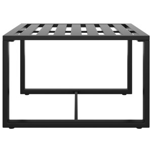 Mesa de centro de aluminio gris antracita H